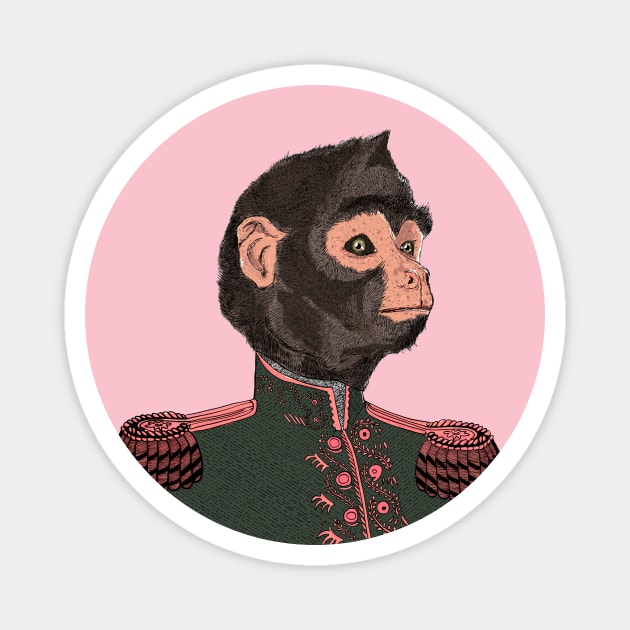 oficial monkey Magnet by anghewolf